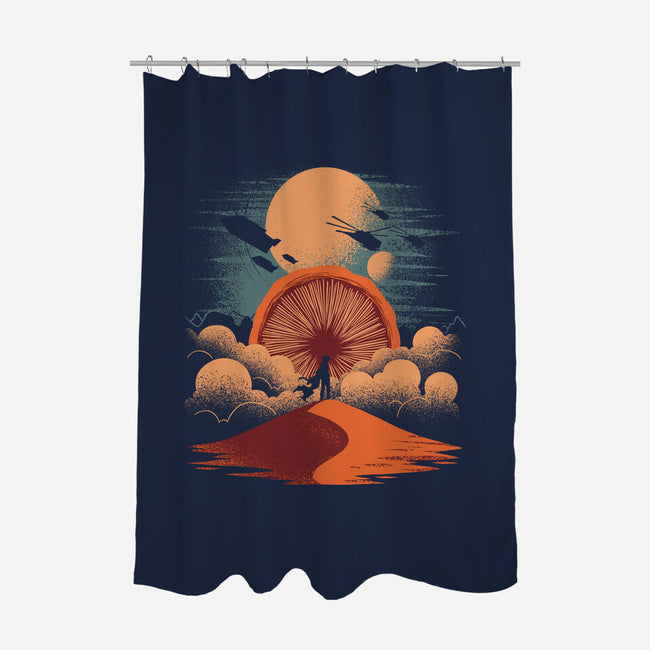 Arrakeen Rises-None-Polyester-Shower Curtain-estudiofitas