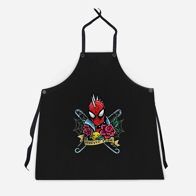 Forever Punk-Unisex-Kitchen-Apron-zascanauta