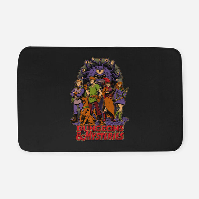 Dungeons And Mysteries-None-Memory Foam-Bath Mat-Studio Mootant