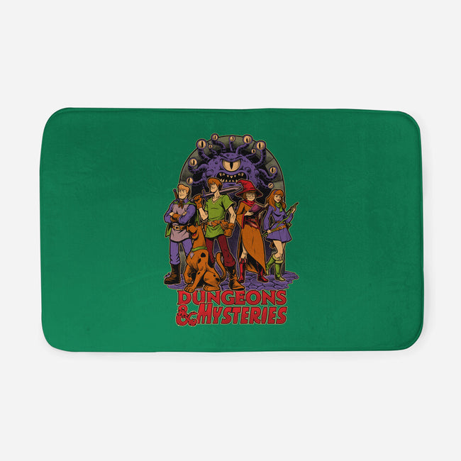 Dungeons And Mysteries-None-Memory Foam-Bath Mat-Studio Mootant