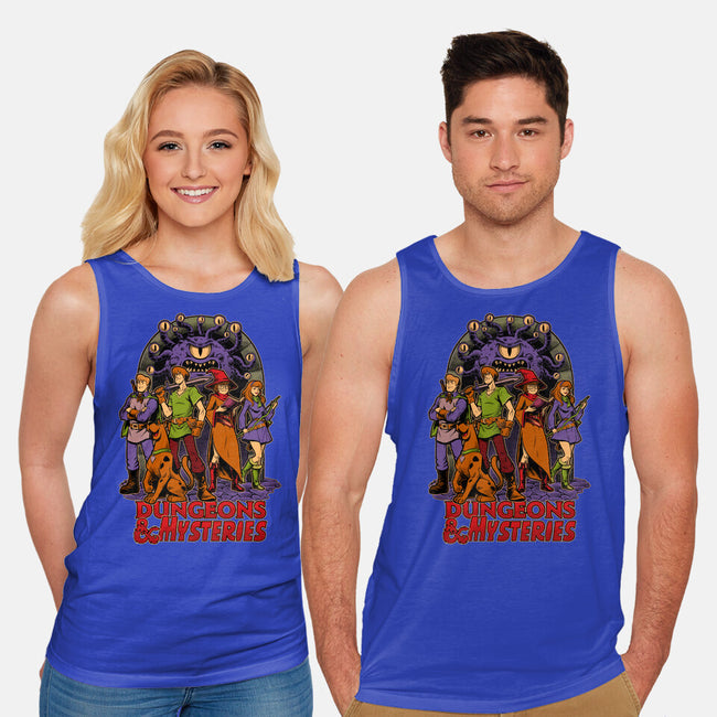 Dungeons And Mysteries-Unisex-Basic-Tank-Studio Mootant