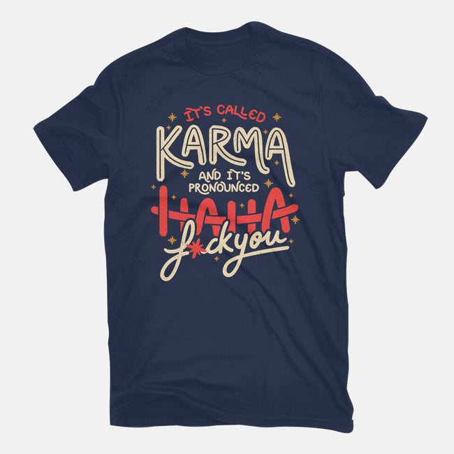 It's Called Karma-Womens-Basic-Tee-tobefonseca