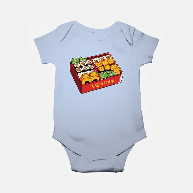 Purrfect Bento Kawaii Cats-Baby-Basic-Onesie-tobefonseca