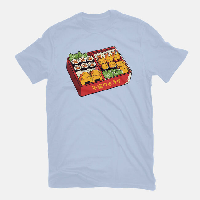 Purrfect Bento Kawaii Cats-Mens-Basic-Tee-tobefonseca