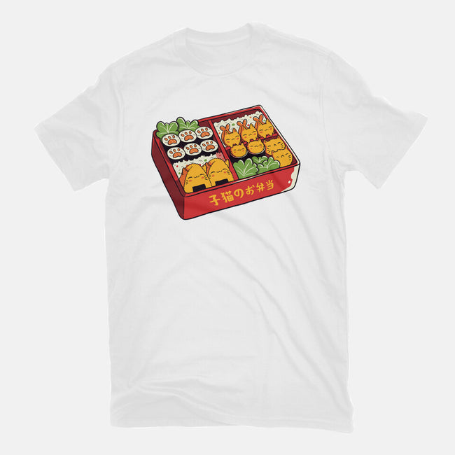 Purrfect Bento Kawaii Cats-Unisex-Basic-Tee-tobefonseca