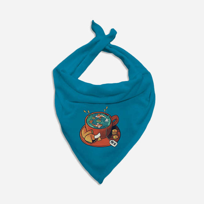 Koi Tea Zen Break-Cat-Bandana-Pet Collar-tobefonseca