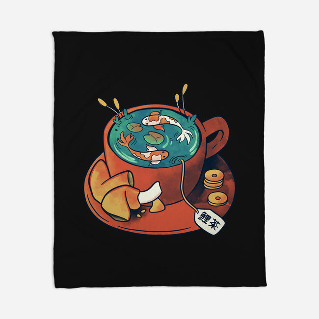 Koi Tea Zen Break-None-Fleece-Blanket-tobefonseca