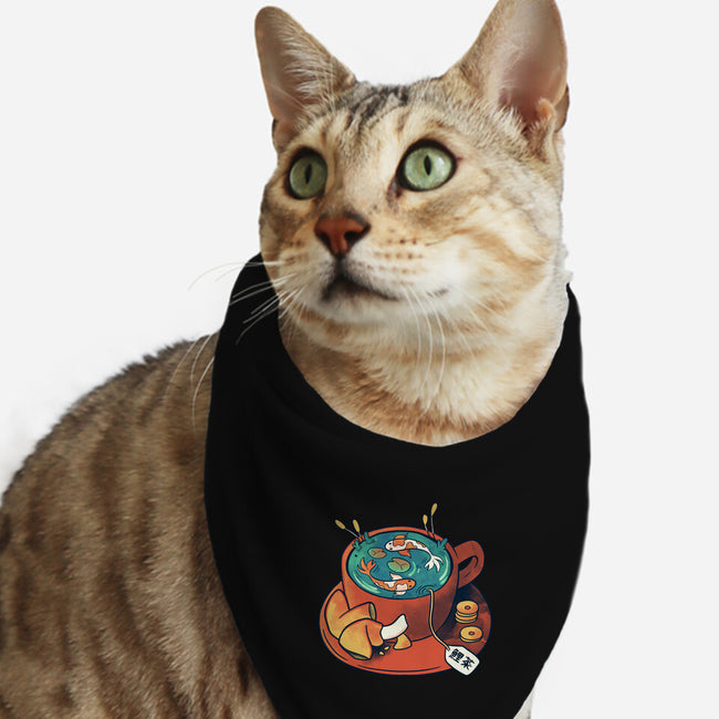 Koi Tea Zen Break-Cat-Bandana-Pet Collar-tobefonseca