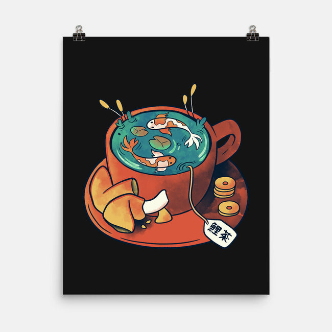 Koi Tea Zen Break-None-Matte-Poster-tobefonseca