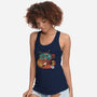 Koi Tea Zen Break-Womens-Racerback-Tank-tobefonseca