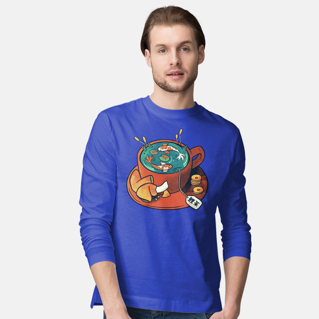 Koi Tea Zen Break-Mens-Long Sleeved-Tee-tobefonseca