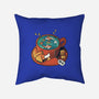 Koi Tea Zen Break-None-Removable Cover-Throw Pillow-tobefonseca