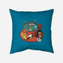 Koi Tea Zen Break-None-Removable Cover-Throw Pillow-tobefonseca