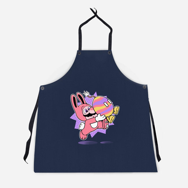 Super Easter Egg-Unisex-Kitchen-Apron-naomori