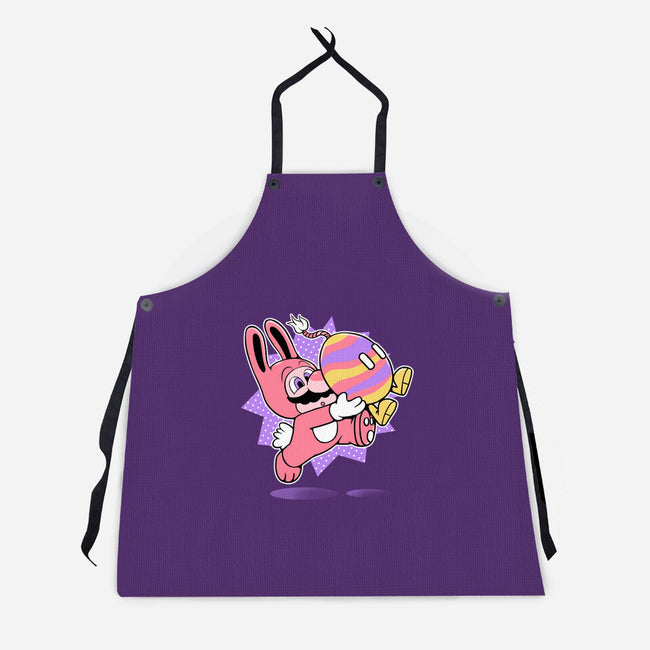 Super Easter Egg-Unisex-Kitchen-Apron-naomori