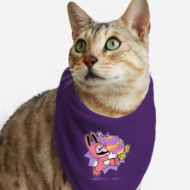 Super Easter Egg-Cat-Bandana-Pet Collar-naomori