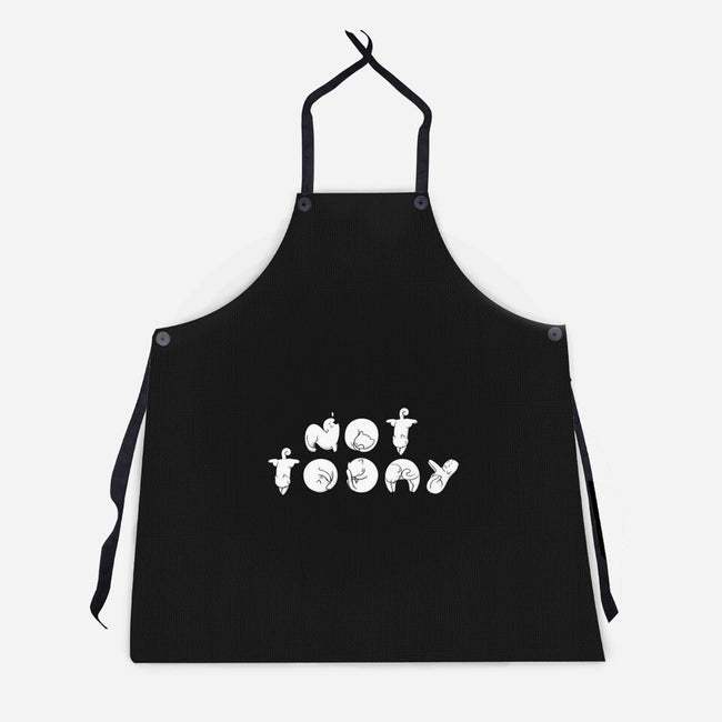 Lazy Cats-Unisex-Kitchen-Apron-naomori