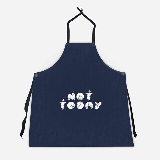 Lazy Cats-Unisex-Kitchen-Apron-naomori