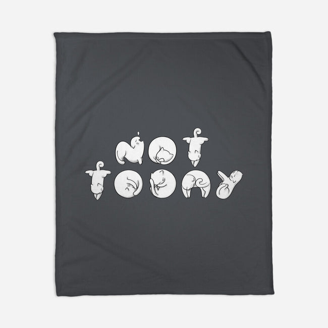 Lazy Cats-None-Fleece-Blanket-naomori