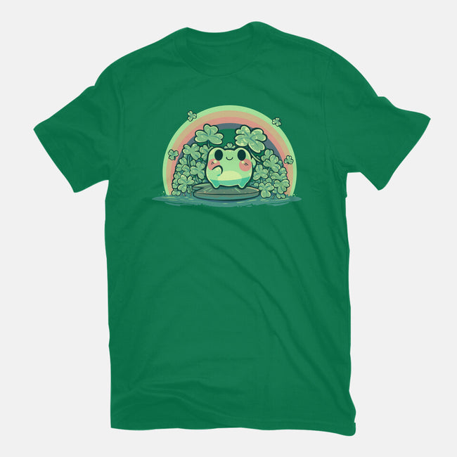 Lucky Little Frog-Unisex-Basic-Tee-TechraNova