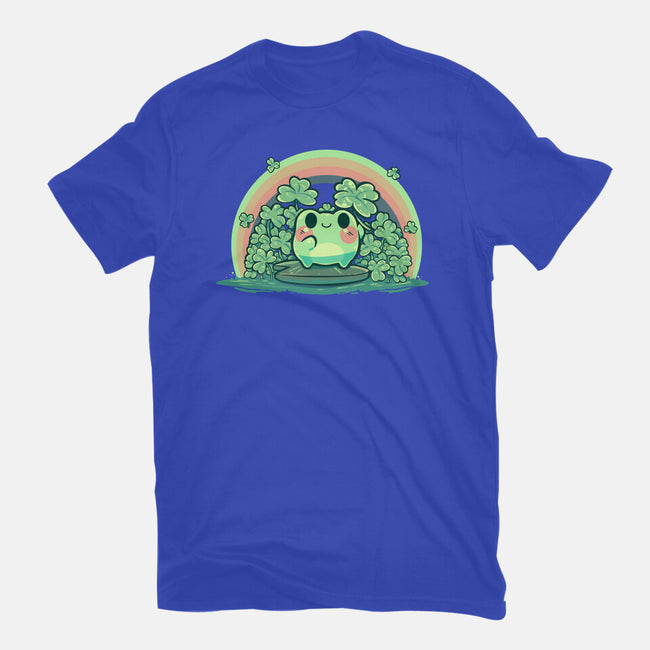 Lucky Little Frog-Womens-Fitted-Tee-TechraNova