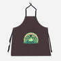 Lucky Little Frog-Unisex-Kitchen-Apron-TechraNova