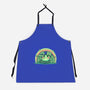 Lucky Little Frog-Unisex-Kitchen-Apron-TechraNova