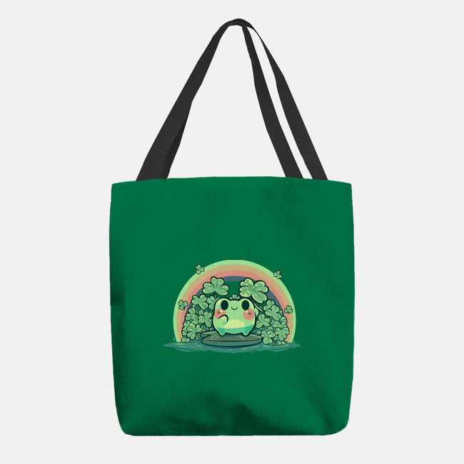 Lucky Little Frog-None-Basic Tote-Bag-TechraNova