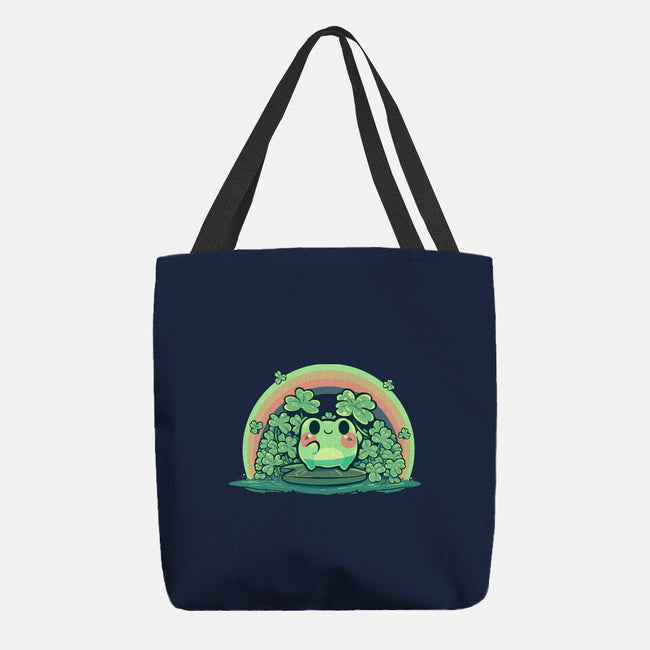 Lucky Little Frog-None-Basic Tote-Bag-TechraNova