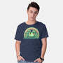 Lucky Little Frog-Mens-Basic-Tee-TechraNova