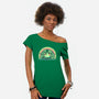 Lucky Little Frog-Womens-Off Shoulder-Tee-TechraNova