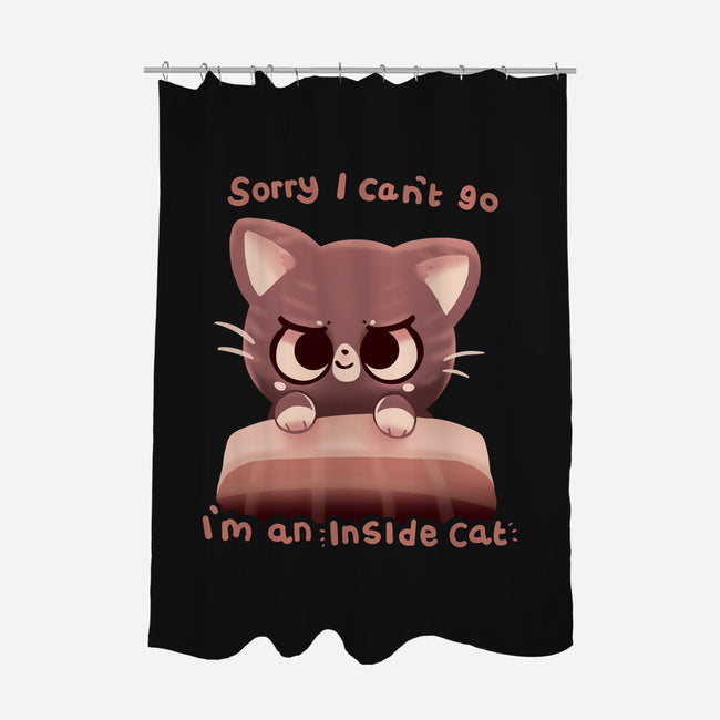 Inside Cat-None-Polyester-Shower Curtain-TechraNova