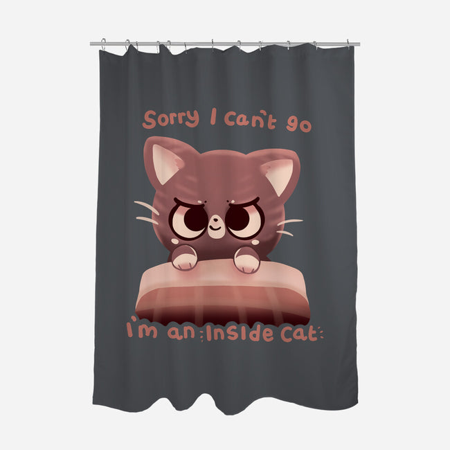 Inside Cat-None-Polyester-Shower Curtain-TechraNova