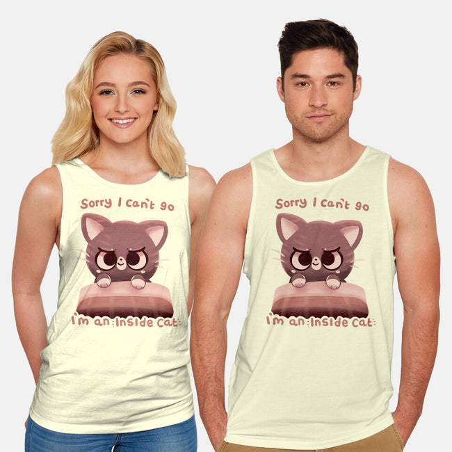 Inside Cat-Unisex-Basic-Tank-TechraNova