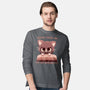 Inside Cat-Mens-Long Sleeved-Tee-TechraNova