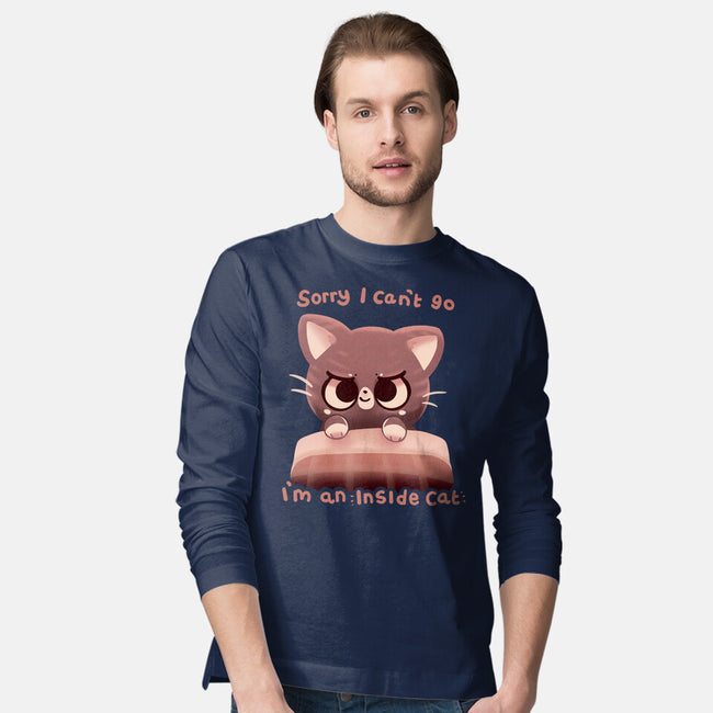 Inside Cat-Mens-Long Sleeved-Tee-TechraNova