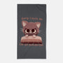 Inside Cat-None-Beach-Towel-TechraNova