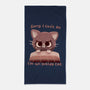 Inside Cat-None-Beach-Towel-TechraNova