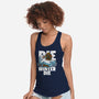 Snowman Spring-Womens-Racerback-Tank-Studio Mootant