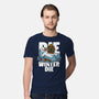 Snowman Spring-Mens-Premium-Tee-Studio Mootant