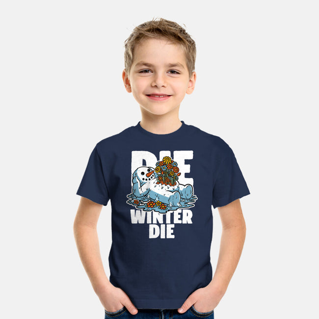 Snowman Spring-Youth-Basic-Tee-Studio Mootant