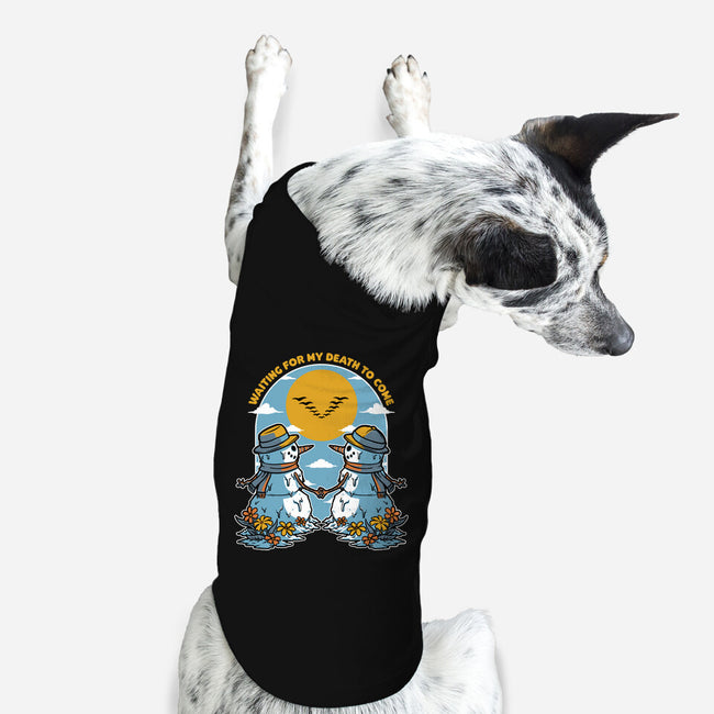 Snowman Irony Spring-Dog-Basic-Pet Tank-Studio Mootant