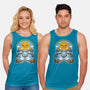 Snowman Irony Spring-Unisex-Basic-Tank-Studio Mootant