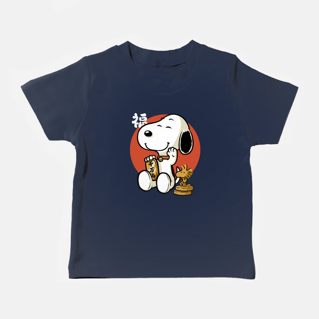 Luck Money Beagle-Baby-Basic-Tee-Studio Mootant