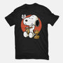 Luck Money Beagle-Womens-Basic-Tee-Studio Mootant