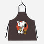 Luck Money Beagle-Unisex-Kitchen-Apron-Studio Mootant