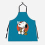 Luck Money Beagle-Unisex-Kitchen-Apron-Studio Mootant