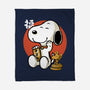 Luck Money Beagle-None-Fleece-Blanket-Studio Mootant