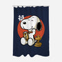 Luck Money Beagle-None-Polyester-Shower Curtain-Studio Mootant