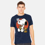 Luck Money Beagle-Mens-Heavyweight-Tee-Studio Mootant